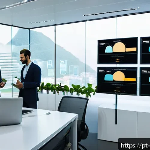 고객 경험 관리  CEM - A modern, sleek customer service center scene showing a diverse team of empathetic professionals eng...